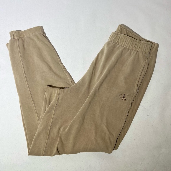Lightly used- Calvin Klein Sweatpants- 100% cotton- high waisted - Picture 3 of 6